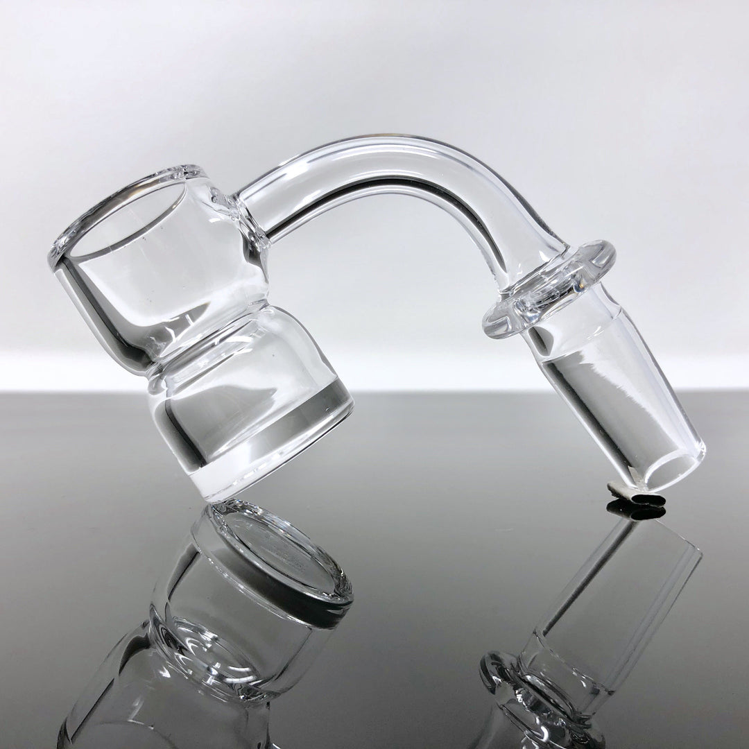 AFM Splash Guard Thick Bottom Quartz Dab Banger – 3 mm Thick, 25 mm Bucket | AFM Smoke