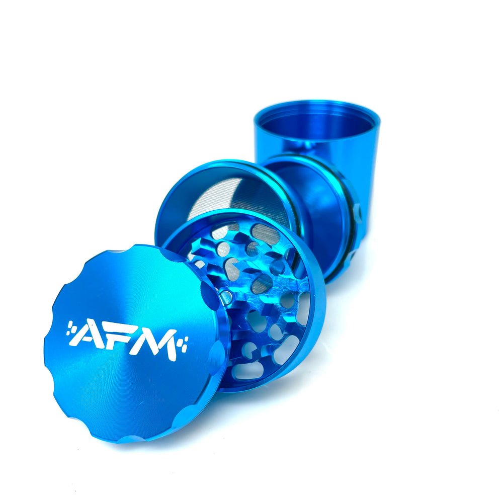 AFM 5-Piece Aluminum Herb Grinder – Premium Multi-Chamber Grinder | AFM Smoke