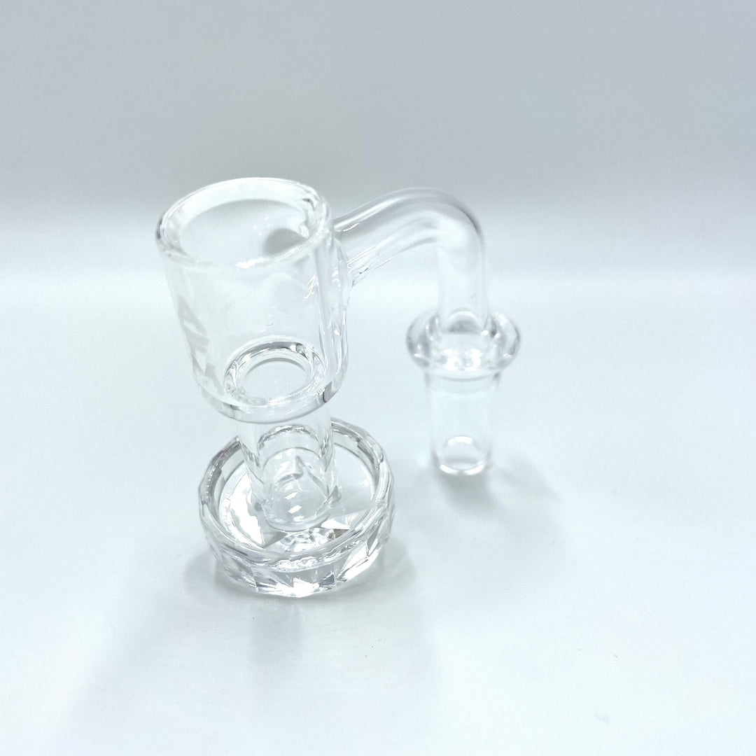 AFM Full Weld Diamond Terp Slurper – 3mm Thick Quartz, 20mm Bucket Dab Nail | AFM Smoke