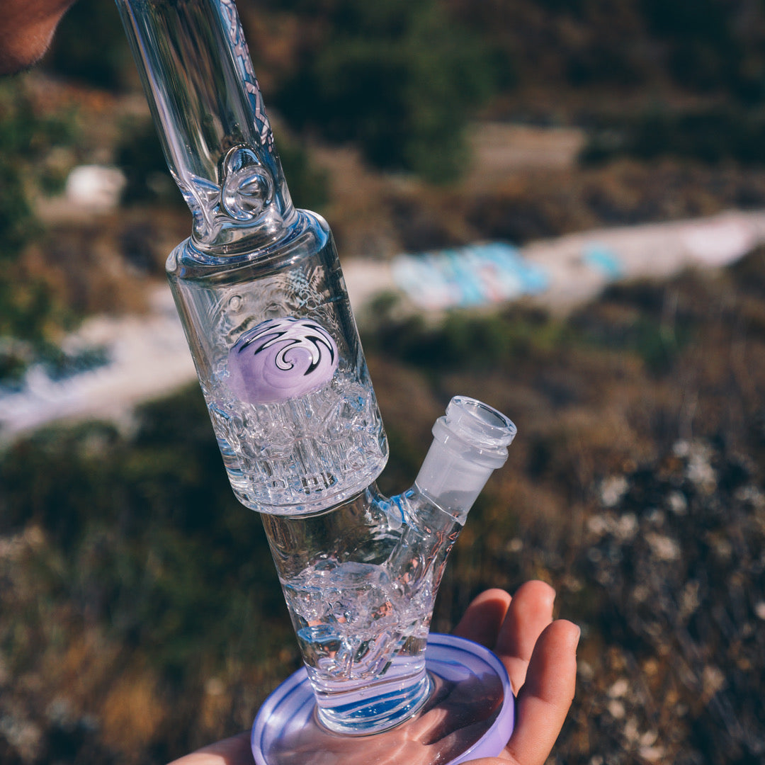 AFM 11″ Reversal Tree Perc Mini Beaker Bong