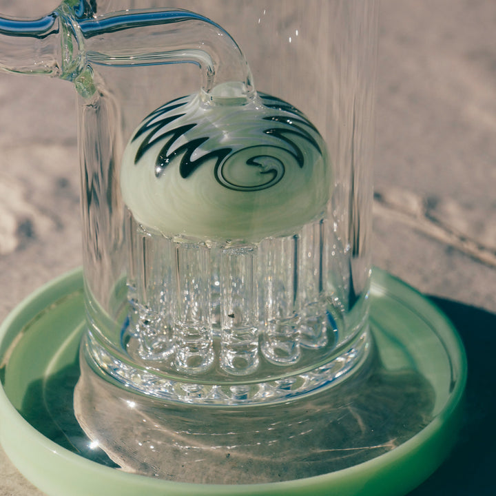 10" AFM Glass Reversal Arm Perc Glass Dab Rig