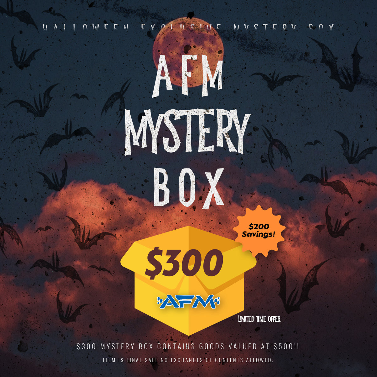 $300 Halloween Mystery Box