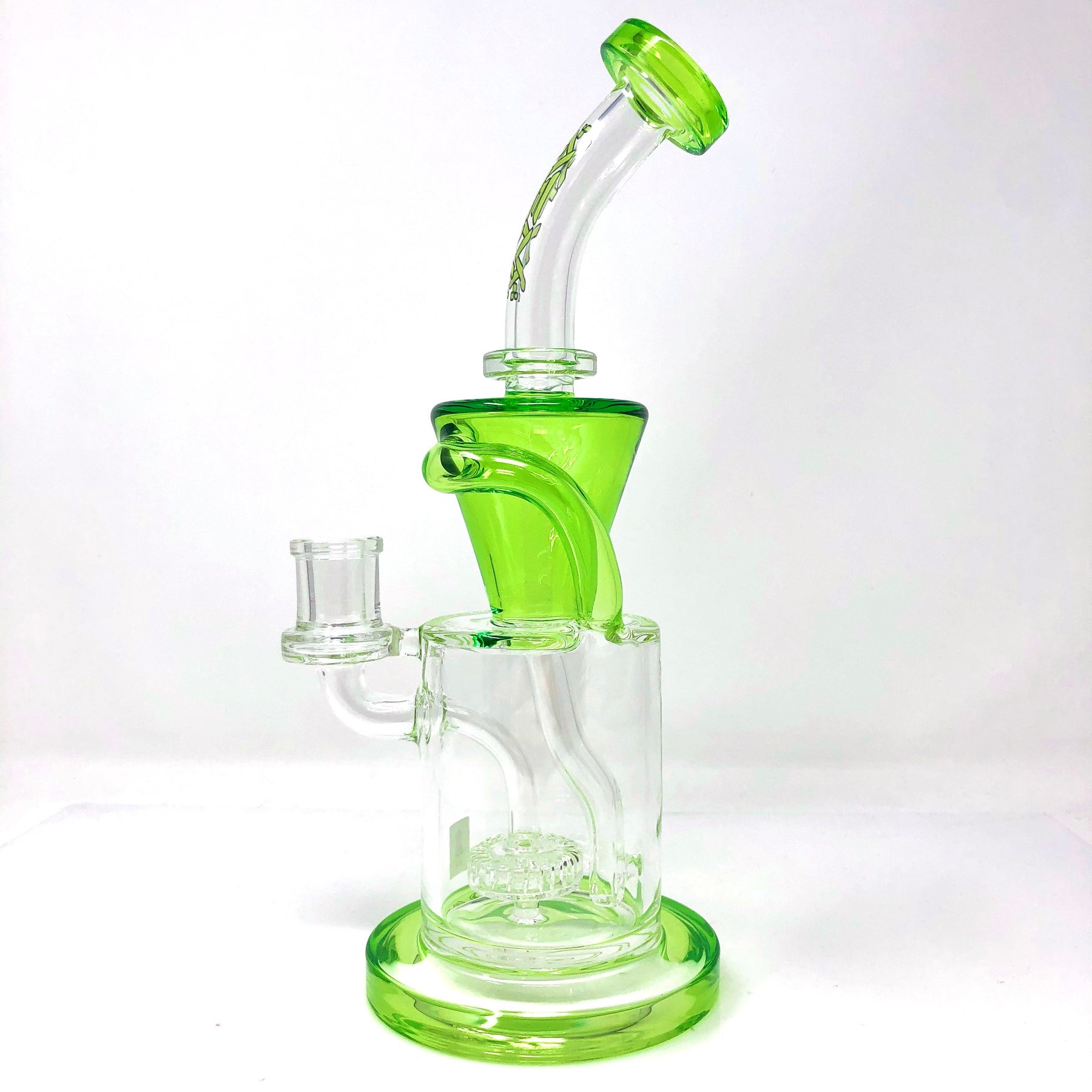 10.5" AFM Glass Glass Drain Incycler Dab Rig
