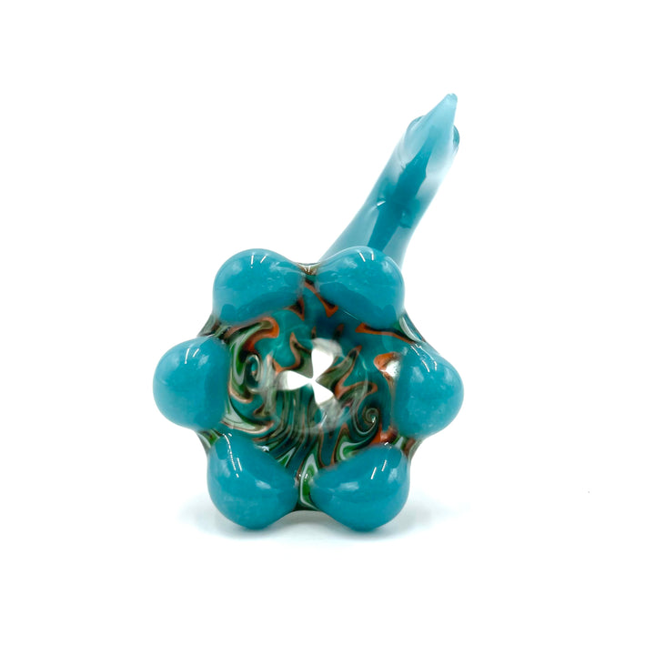 AFM Lucky Goat Rasta Orb Glass Bowl