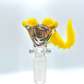 AFM Lucky Goat Rasta Orb Glass Bowl