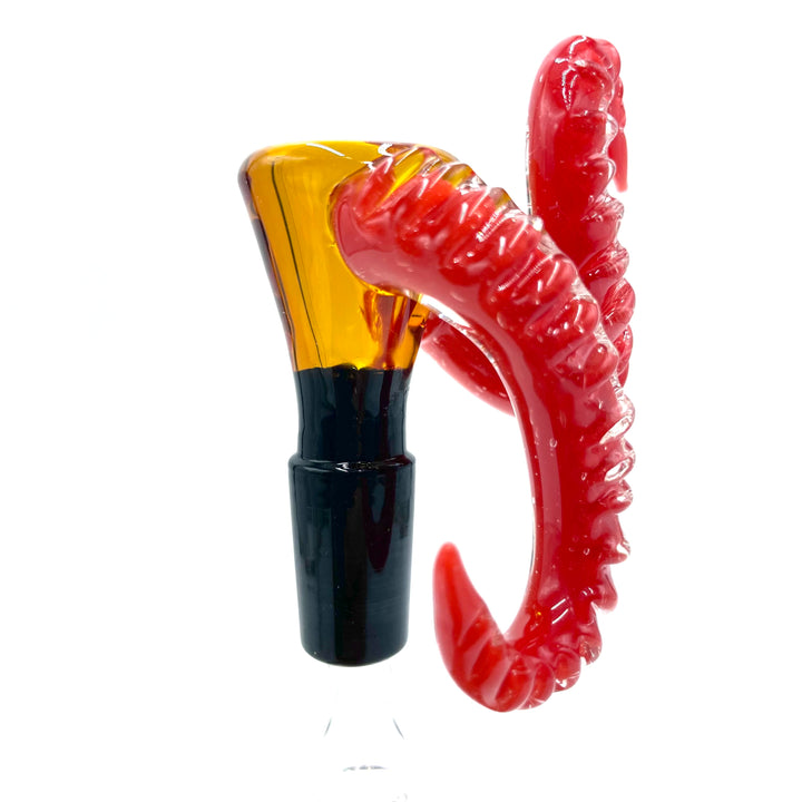AFM Lucky Goat Double Horn Ram Glass Bowl