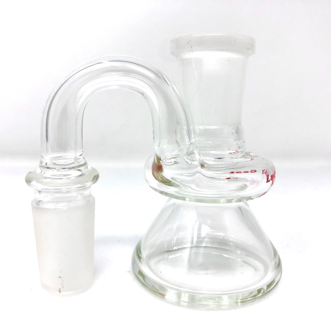 AFM Lucky Goat Clear Glass 3″ Dry Ash Catcher 14mm Male/ 18mm Male | AFM Smoke
