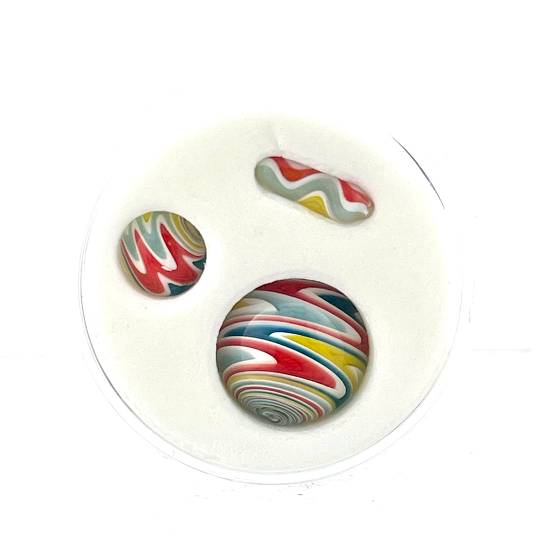AFM Mini Terp Slurper Reversal Marble Pill Set - 20mm