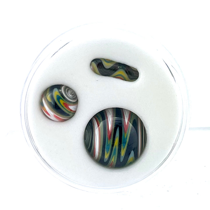 AFM Mini Terp Slurper Reversal Marble Pill Set - 20mm