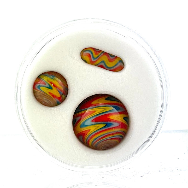 AFM Mini Terp Slurper Reversal Marble Pill Set - 20mm