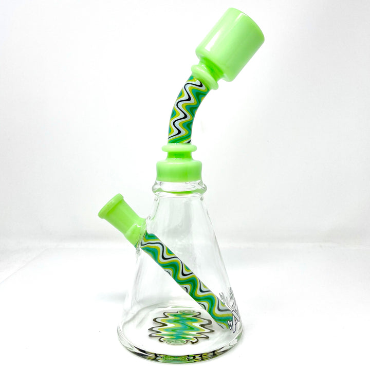 8.5" AFM Reversal Wig Wag Power Glass Beaker Bong
