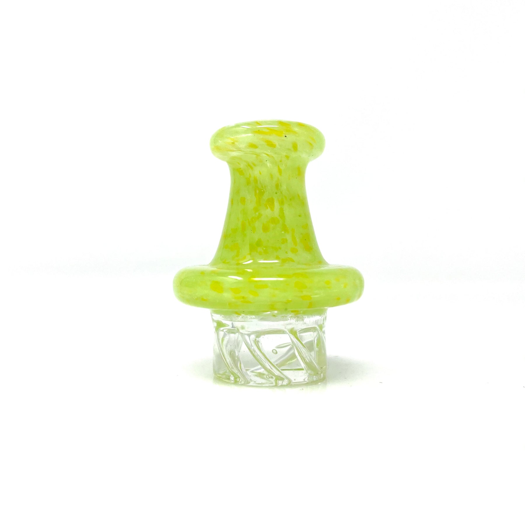 Color Dot Turbo Glass Spinner Carb Cap + 2 Pearls