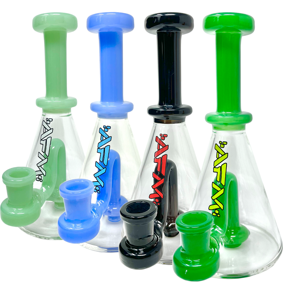 7" AFM Drop Glass Mini Dab Rig | AFM Smoke