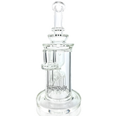 10" AFM Glass Power Station Clear Glass Incycler Dab Rig + Quartz Banger Bundle