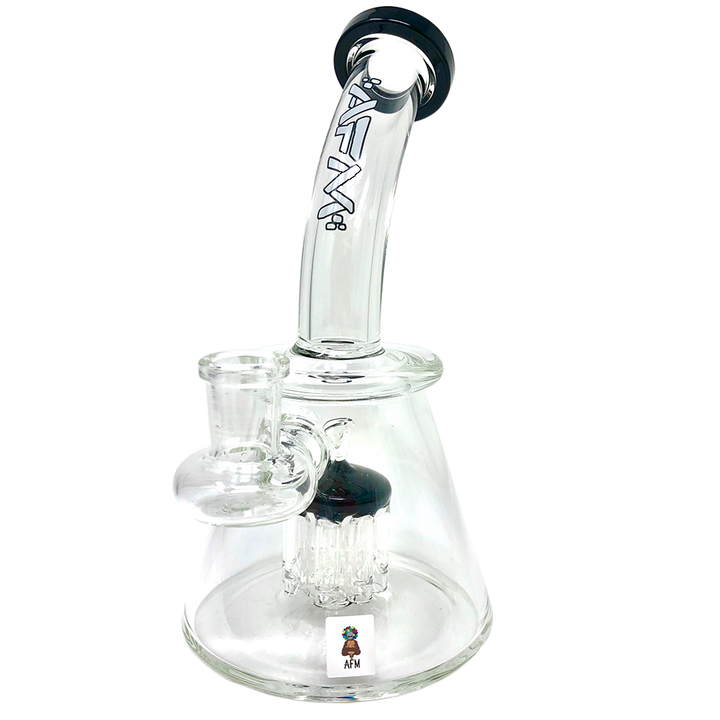7" AFM Pyramid Glass Mini Dab Rig | AFM Smoke