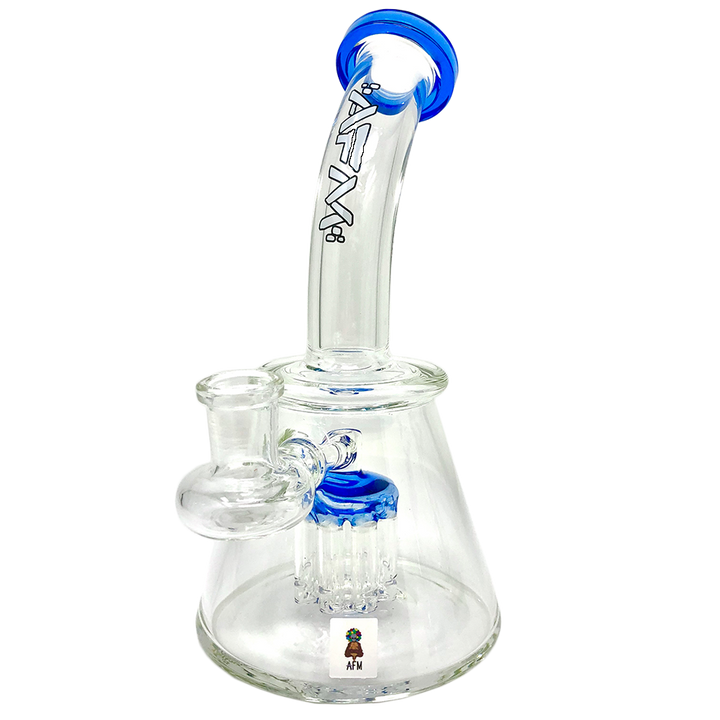 7" AFM Pyramid Glass Mini Dab Rig | AFM Smoke