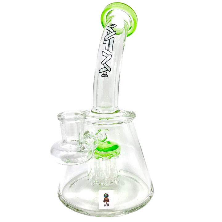 7" AFM Pyramid Glass Mini Dab Rig | AFM Smoke