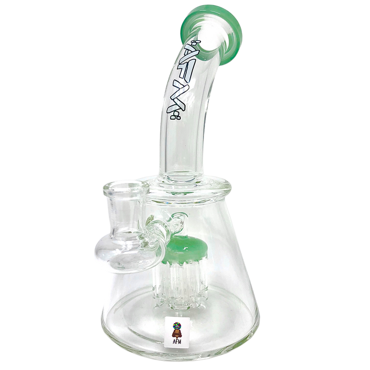 7" AFM Pyramid Glass Mini Dab Rig | AFM Smoke
