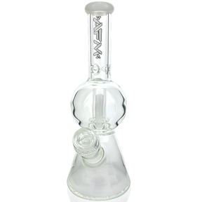 12" Bubble Globe Glass Beaker Bong