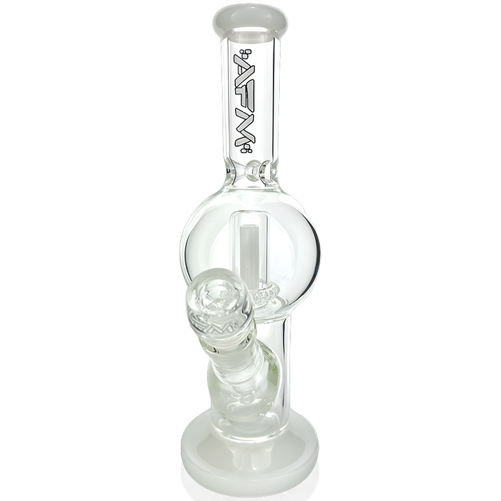 AFM 10″ Bubble Chamber Straight Tube Bong | AFM Smoke