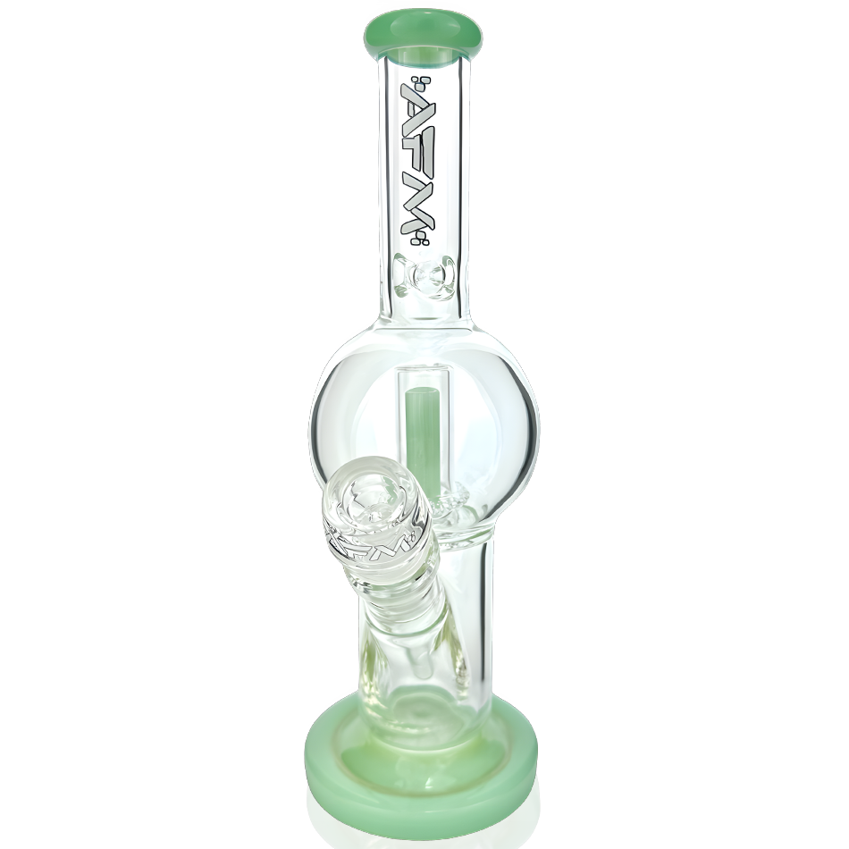 AFM 10″ Bubble Chamber Straight Tube Bong | AFM Smoke