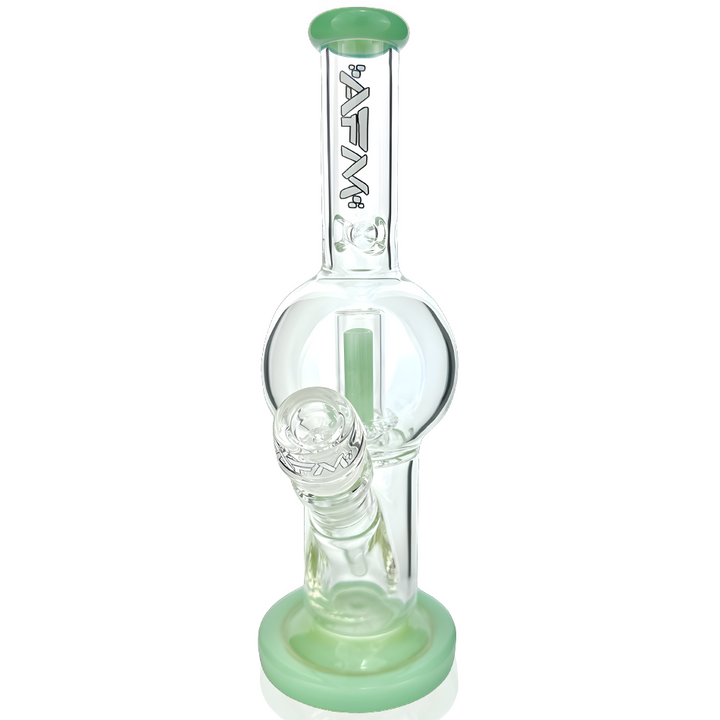 AFM 10″ Bubble Chamber Straight Tube Bong | AFM Smoke