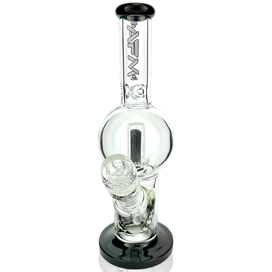 AFM 10″ Bubble Chamber Straight Tube Bong | AFM Smoke