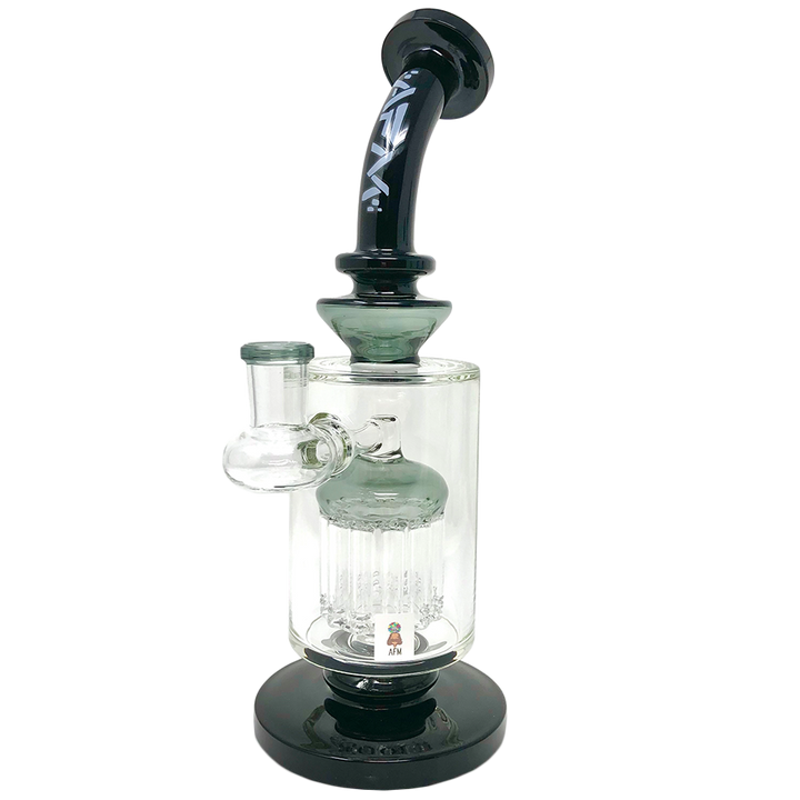 9" AFM Flex Double Color Arm Glass Dab Rig | AFM Smoke
