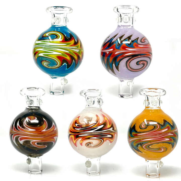 AFM UV Reactive Glass Carb Cap | AFM Smoke