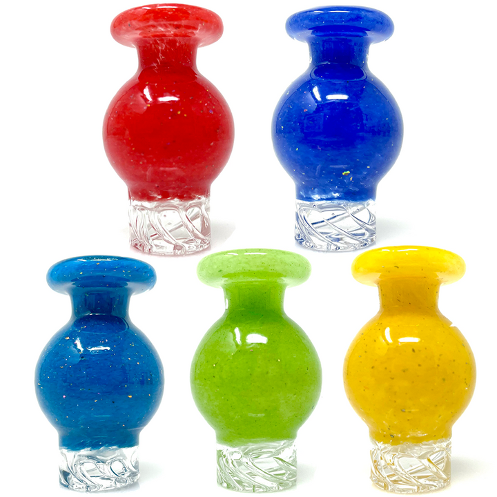 AFM Dot Turbo Glass Spinner Carb Cap + 2 Pearls | AFM Smoke
