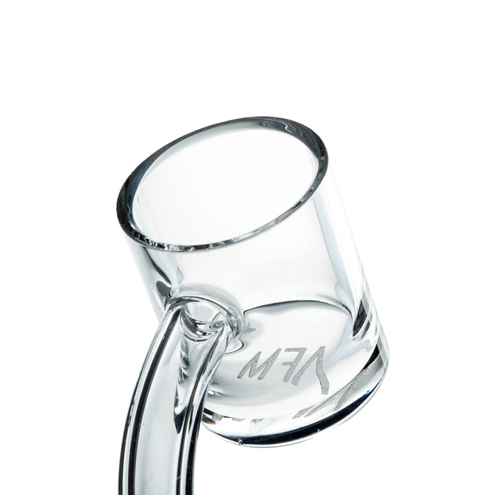AFM Thick Bottom Quartz Dab Banger – 2 mm Thick, 28 mm Bucket