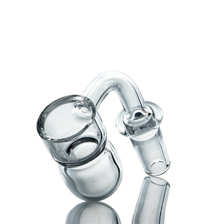 AFM Splash Guard Round Bottom Quartz Dab Banger – 3 mm Thick, 25 mm Bucket | AFM Smoke