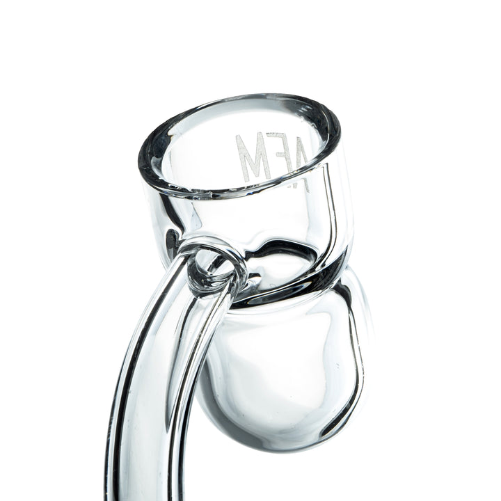 AFM Splash Guard Round Bottom Quartz Dab Banger – 3 mm Thick, 25 mm Bucket | AFM Smoke