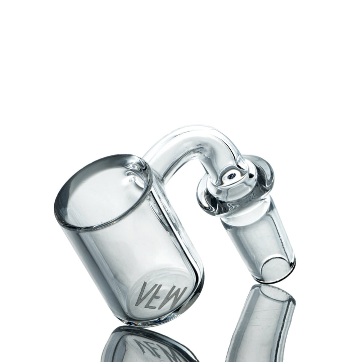 AFM Beveled Edge Quartz Dab Banger – 3 mm Thick, 25 mm Bucket | AFM Smoke