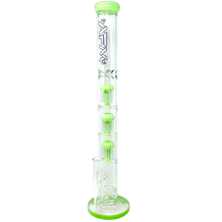 21" AFM Ripper Triple Tree Perc 7mm Glass Straight Tube Bong | AFM Smoke