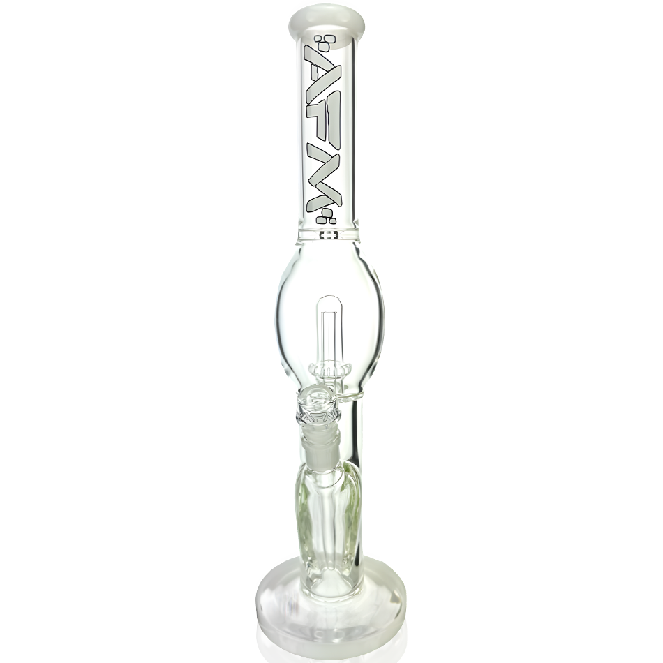 18″ AFM UFO Straight Tube Bong – UFO Perc | AFM Smoke