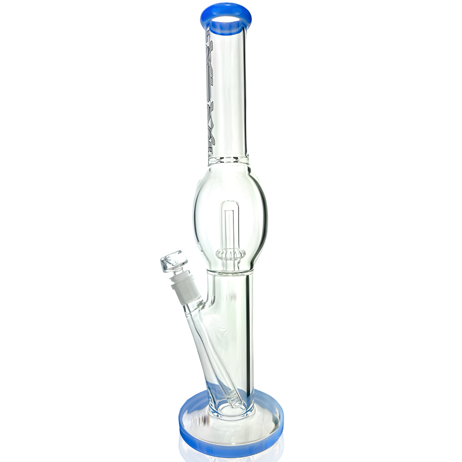18" AFM Unidentified Flyer Glass Straight Tube Bong