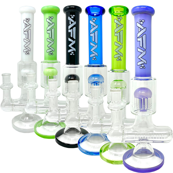 AFM 12″ Sidewinder Inline Perc Bong | AFM Smoke