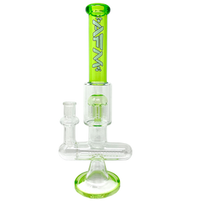 12" AFM Glass Sidewinder Inline Perc Glass Bong