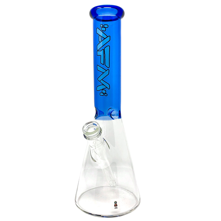 12" AFM Glass Extraterrestrial Colored Glass Sleeve Beaker Bong | AFM Smoke