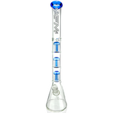 21" AFM Hitter Triple Tree Perc 7mm Glass Beaker Bong