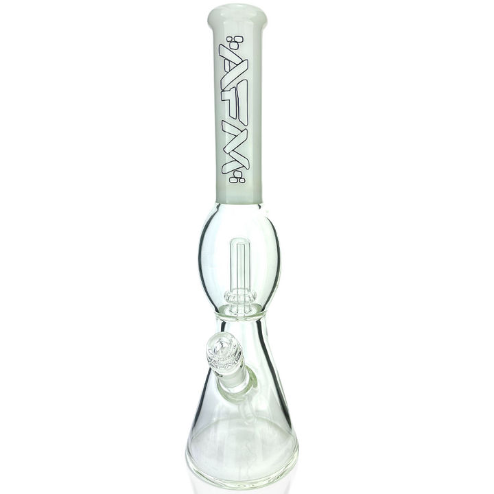 18" AFM UFO Color Sleeve Glass Beaker Bong