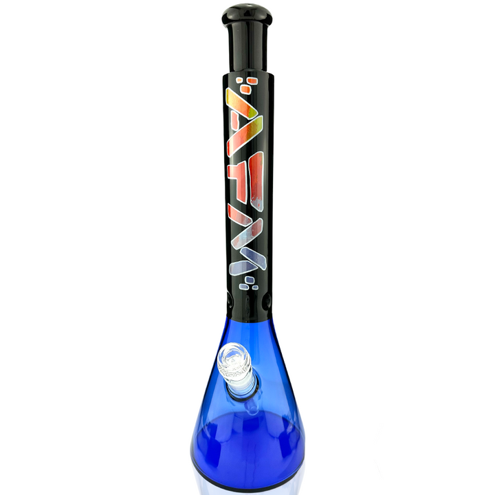 18" AFM Mind Expander Blue Glass Beaker Bong | AFM Smoke