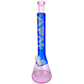 18" AFM Quasar Glass Donut Beaker Bong