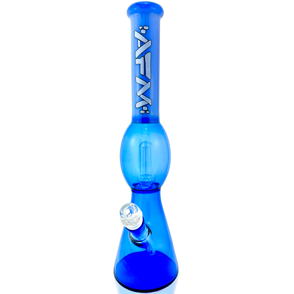 18" AFM UFO Double Color Glass Beaker Bong | AFM Smoke