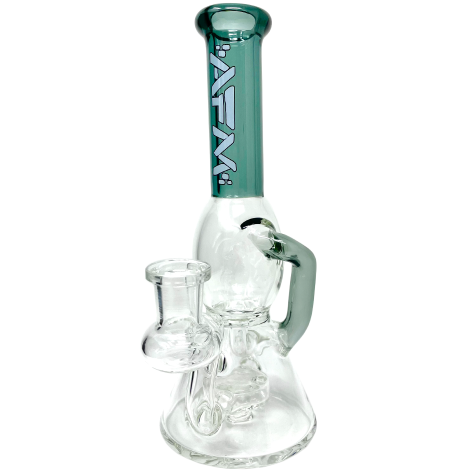 AFM 8″ Bubble Glass Recycler Dab Rig