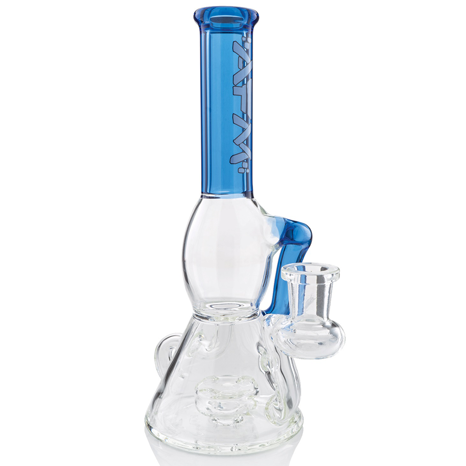 8" AFM Bubble Glass Recycler Dab Rig