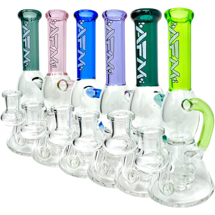 AFM 8″ Bubble Glass Recycler Dab Rig