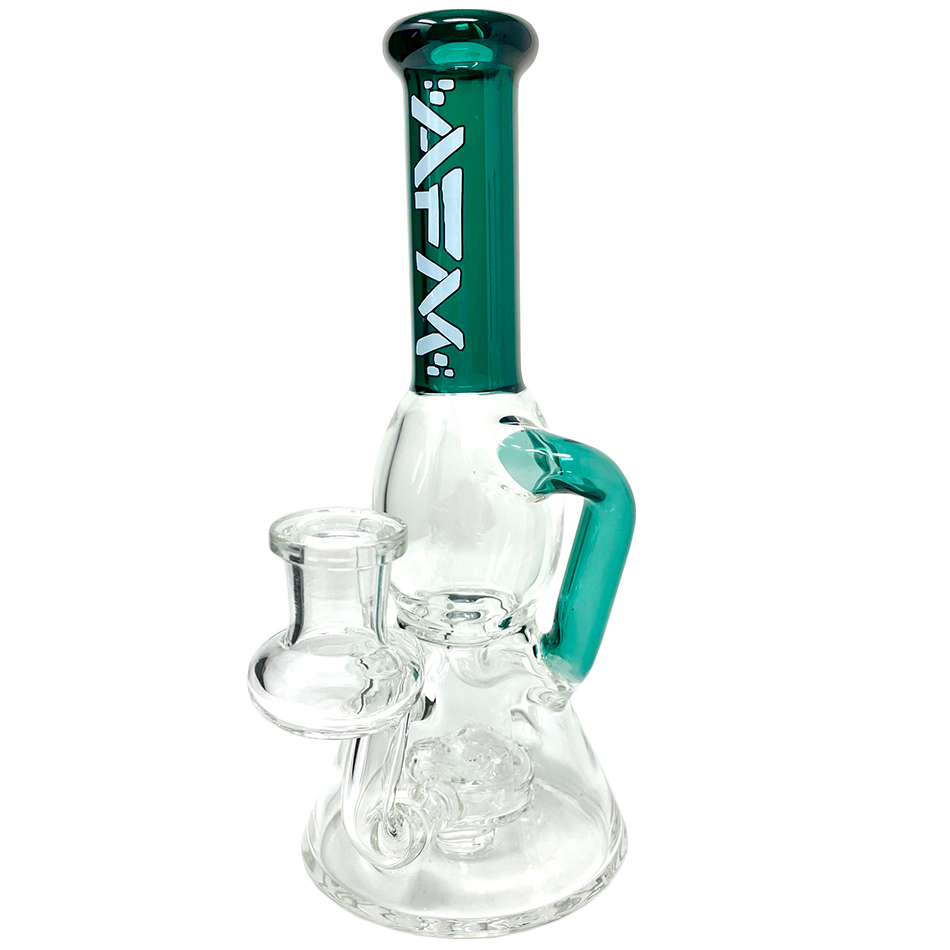 AFM 8″ Bubble Glass Recycler Dab Rig