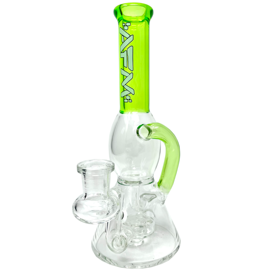 AFM 8″ Bubble Glass Recycler Dab Rig